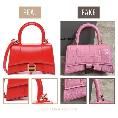 real vs fake balenciaga hourglass bag|false balenciaga bags.